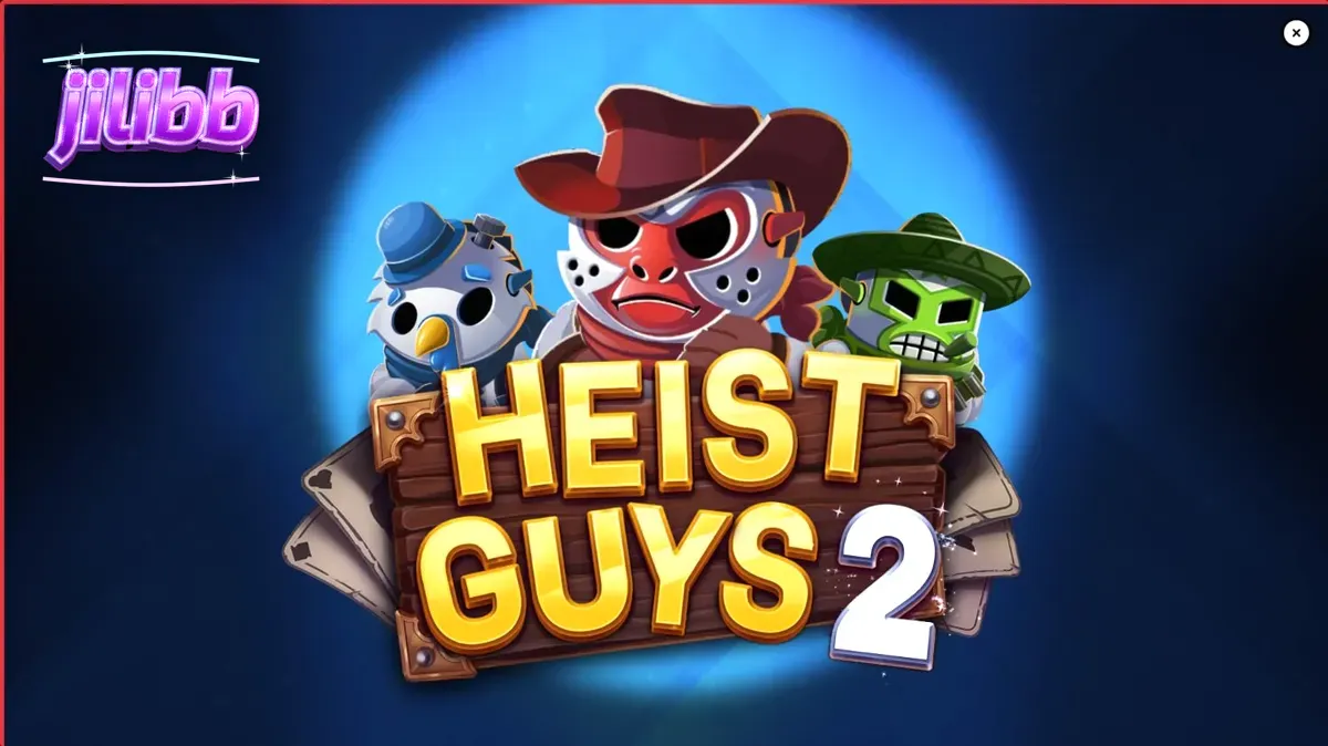 Heist Guys 2 slot game interface na may Western theme